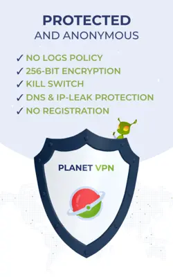 Free VPN Planet android App screenshot 2